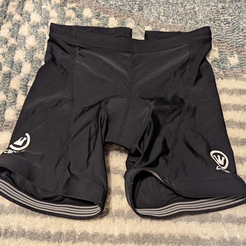 Canari Women's Black Cycling Shorts